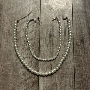 Pearl necklace set